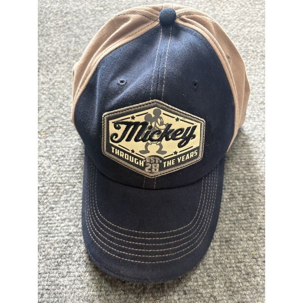 Mickey Mouse Through The Years Hat Cap Adult Baseball Cap One Size Disney Parks